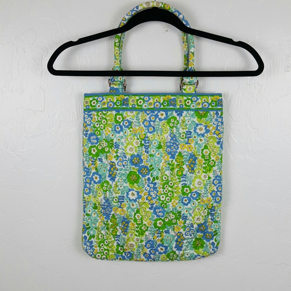 Vera Bradley multicolor floral bag purse fabric spring summer - Picture 2 of 7
